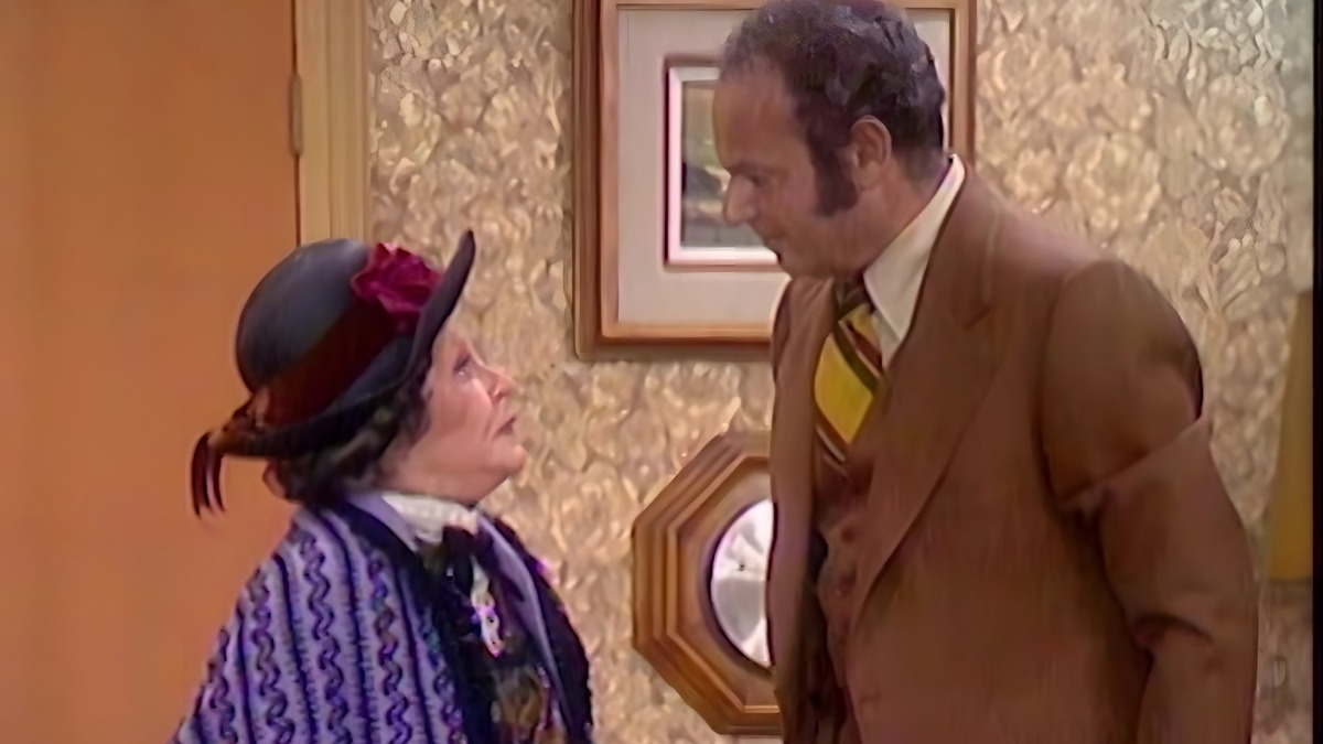 The Carol Burnett Show sketch set during the Martha Raye segment.