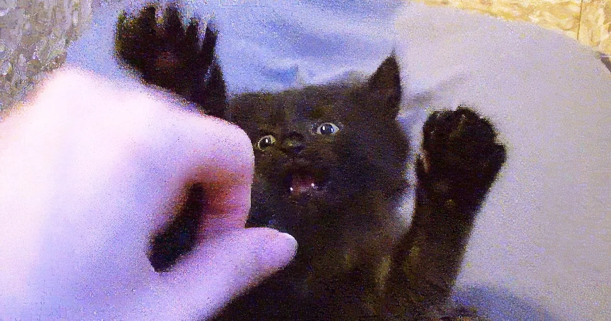 His Mommy Starts Tickling Him. What This Little Kitty Does Next? I Can''t Stop Smiling!
