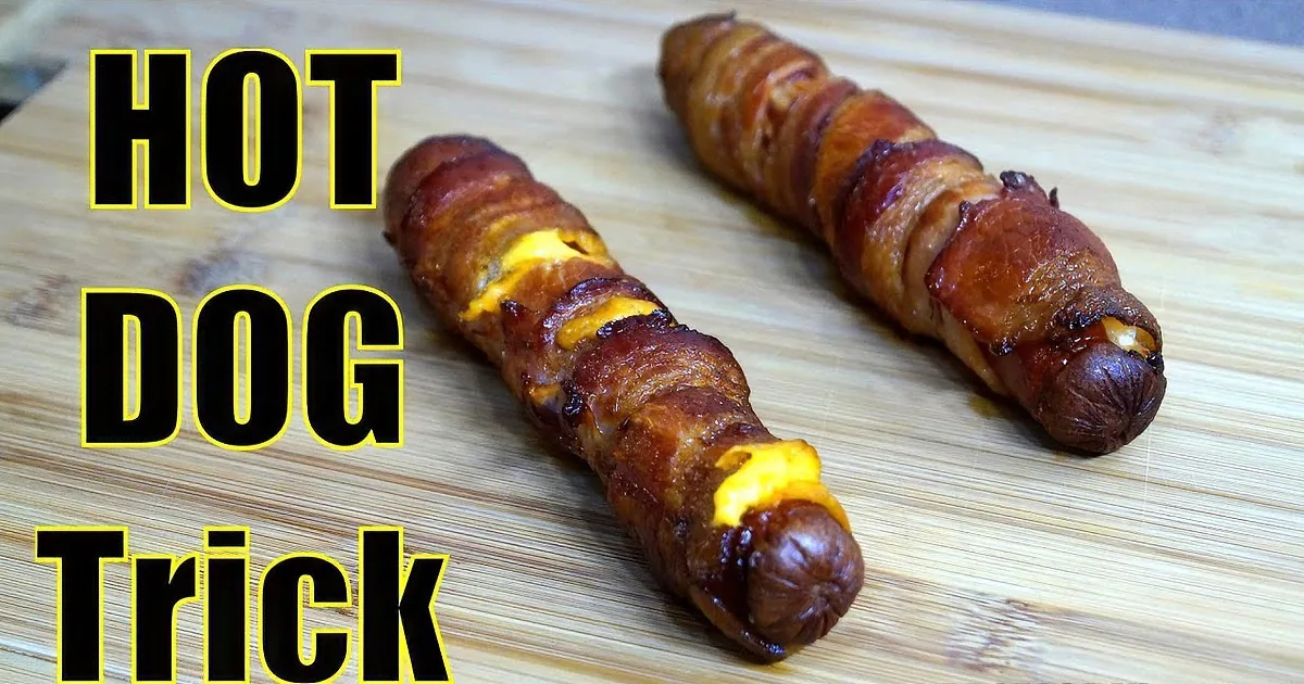 He Wrapped a Hot Dog in Bacon, but It''s What He Stuffed Inside That Has My Stomach Growling!