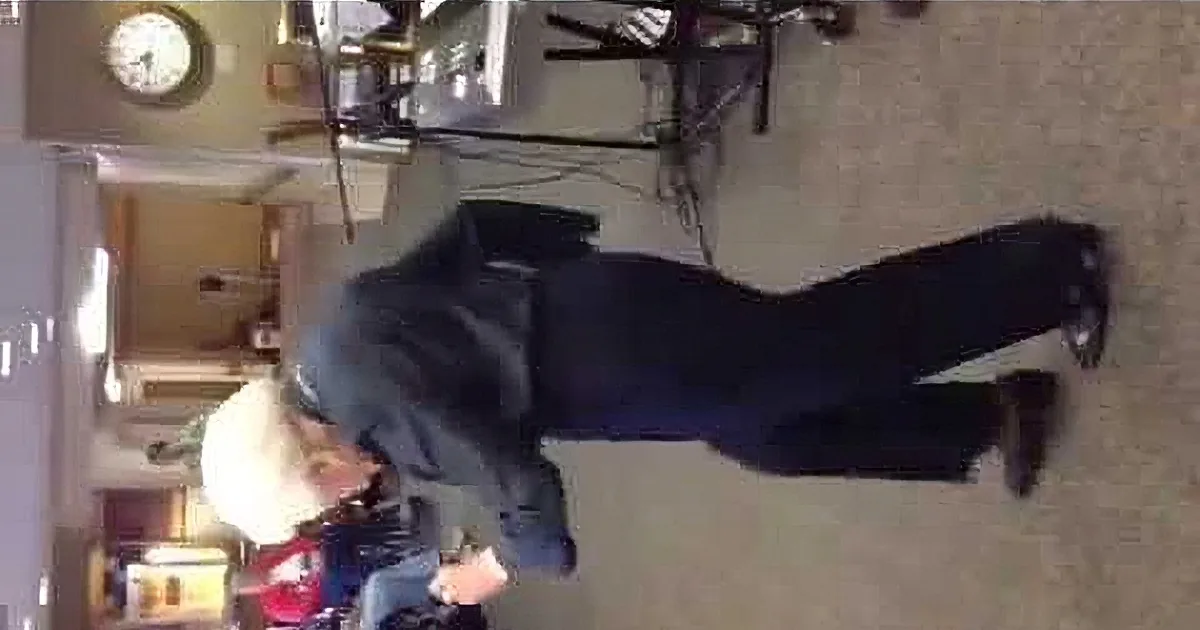 This Elder Woman Shows Us She Got Moves. Don't Miss What She Does With Her Feet! OMG!