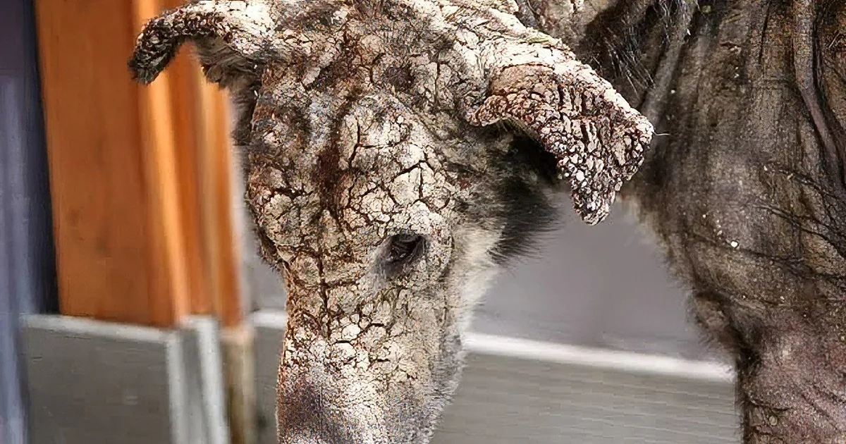 Dog Who Turned to Stone Never Knew What Love Is. When She Was Rescued? a New Life!