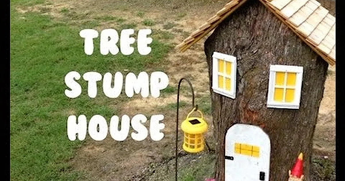 Resourceful Mom Hates the Stump in Her Front Yard! Her Plan? You'll Have to See to Believe!