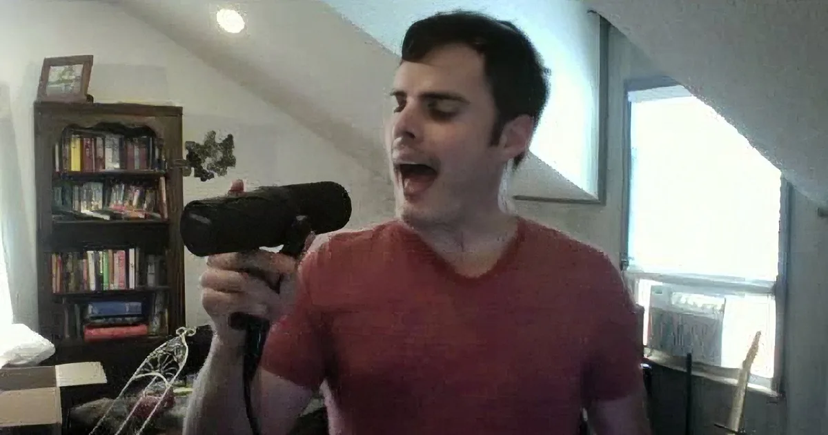 Man Starts to Sing Well-Known Rock Song. I Couldn''t Believe How Good He Was.