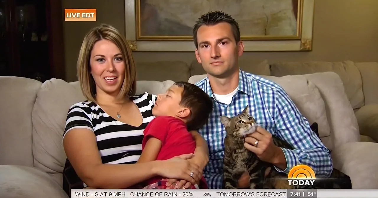 Security Camera Captures Dog Attacking Little Boy and Rescue by Unlikely Hero!!!