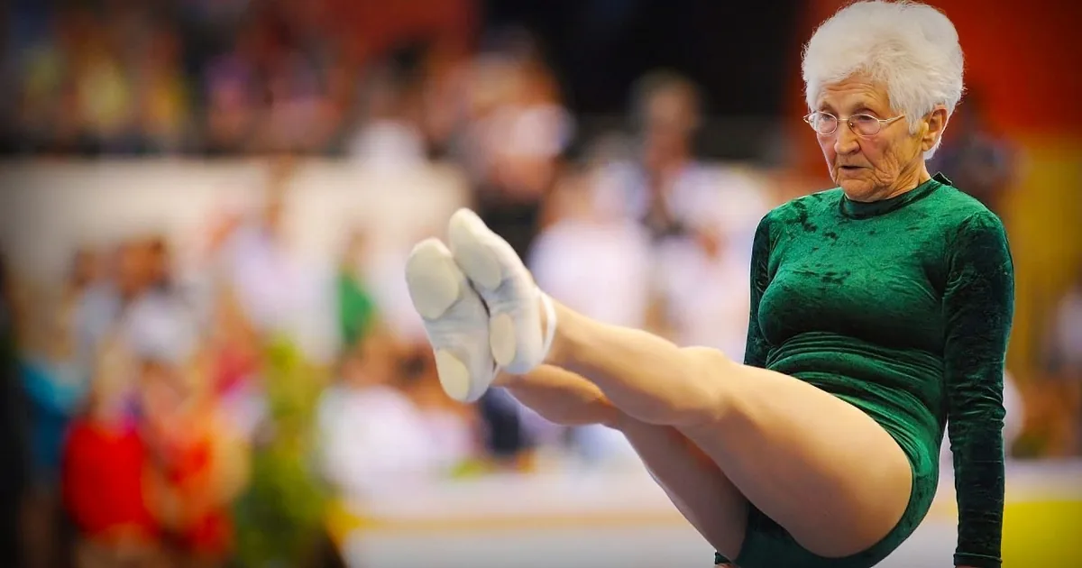 86-Yr-Old Gymnast Will Stun You With Her Moves! I Can't Believe My Eyes! Amazing!