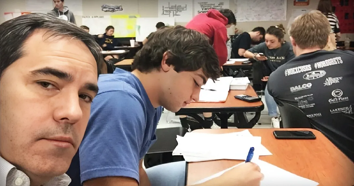 Teen Makes Teacher's Life Miserable Every Day, so Dad Teaches Son a Lesson in Epic Way