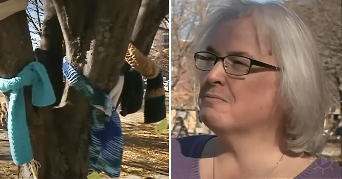 If You See a Scarf Tied Around a Tree in Your City This Holiday Season, It Means This