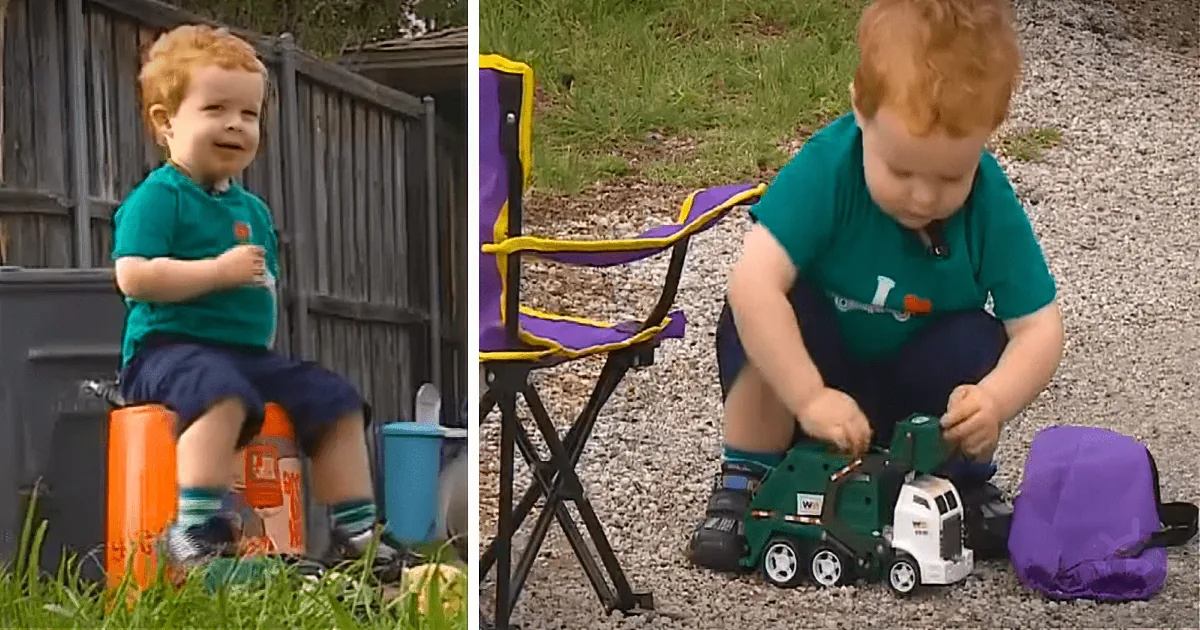2-Yr-Old Eagerly Waits for His Best Friend, You Will Be Amazed at Who Shows Up