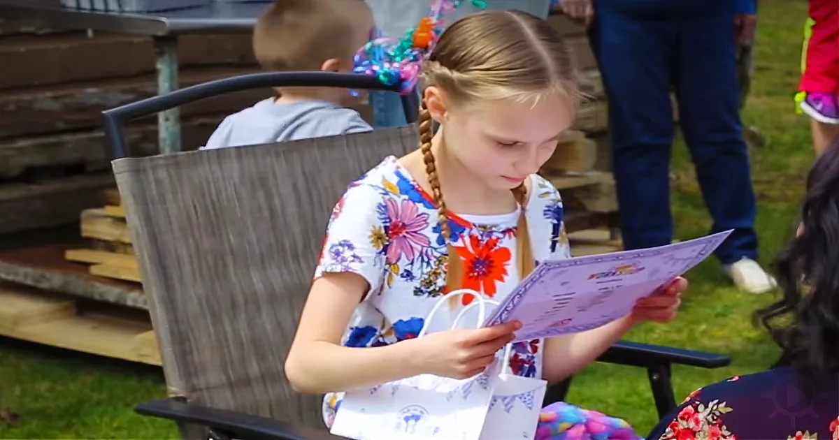 Stepmom Arrives at Young Girl''s Birthday Party, Tears Flow as She Gives Her a Life Changing Present