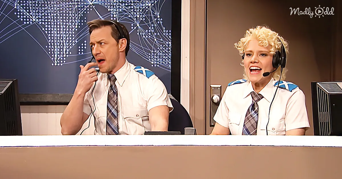 Scottish Air Traffic Controllers With Thick Accents Direct Plane in Hilarious Snl Sketch