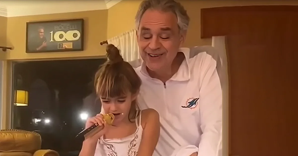 Andrea Bocelli and Daughter Perform Heartwarming Duet