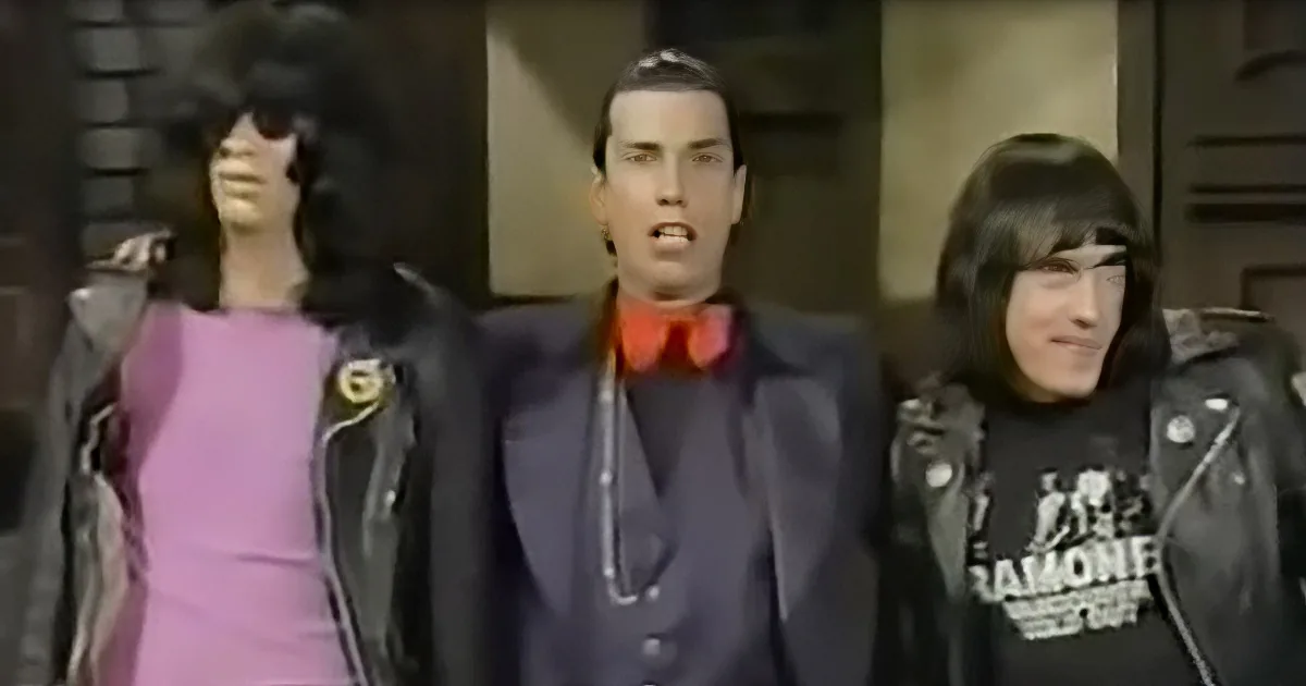 The Ramones Get Greased up for 'Rock-N-Roll High School' Live Performance on 1979 Episode of Sha Na Na