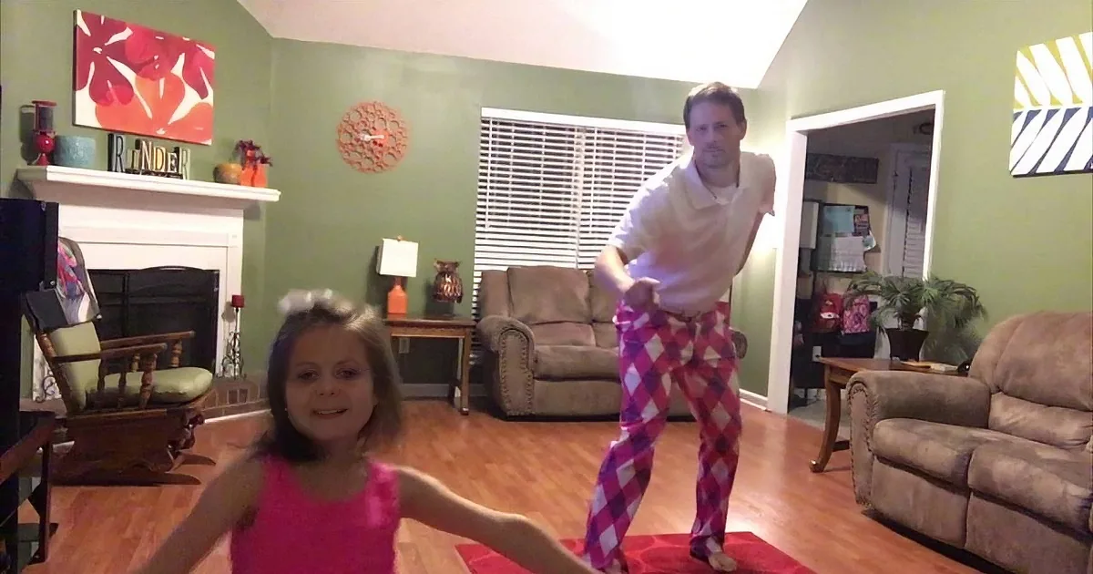 Father and Daughter Do a Salsa Dance Together That Will Get You Moving