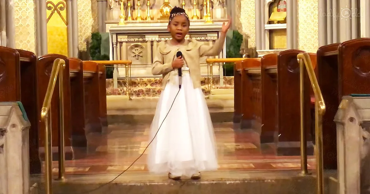AGT Darling Sings 'O Holy Night' in an Empty Church