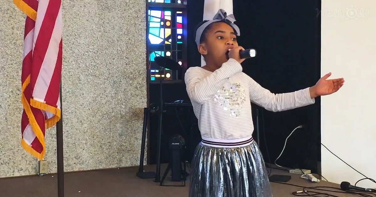 AGT Angel Sings ''He''s Got the Whole World in His Hands''