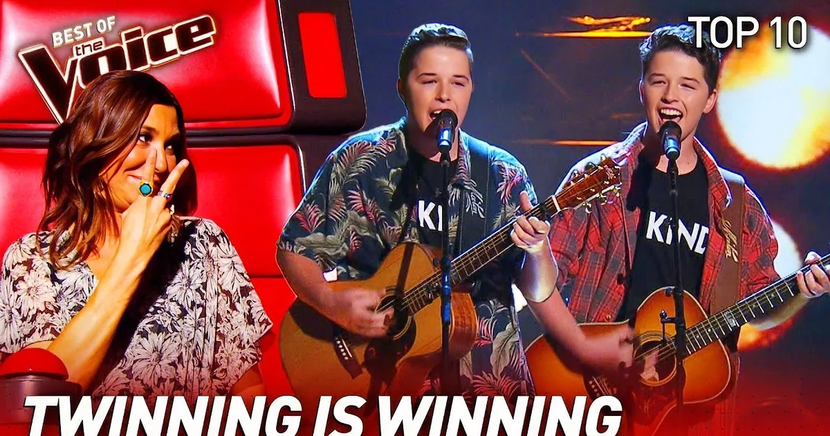 'The Voice' Gets Two-for-One With These Twins Who Steal the Show