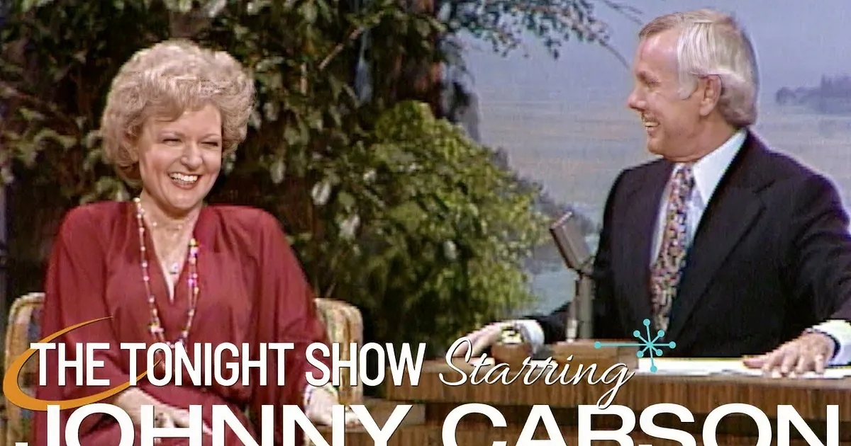 Betty White Radiates Humor and Class on Johnny Carson''s Tonight Show