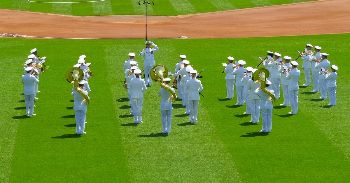 The U.S. Navy Band Knocks It out of the Park With ''The National Game''