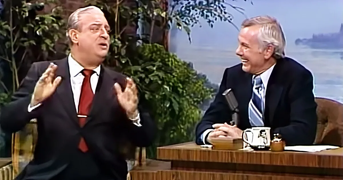 Rodney Dangerfield Has Johnny Carson in Splits on 'The Tonight Show'