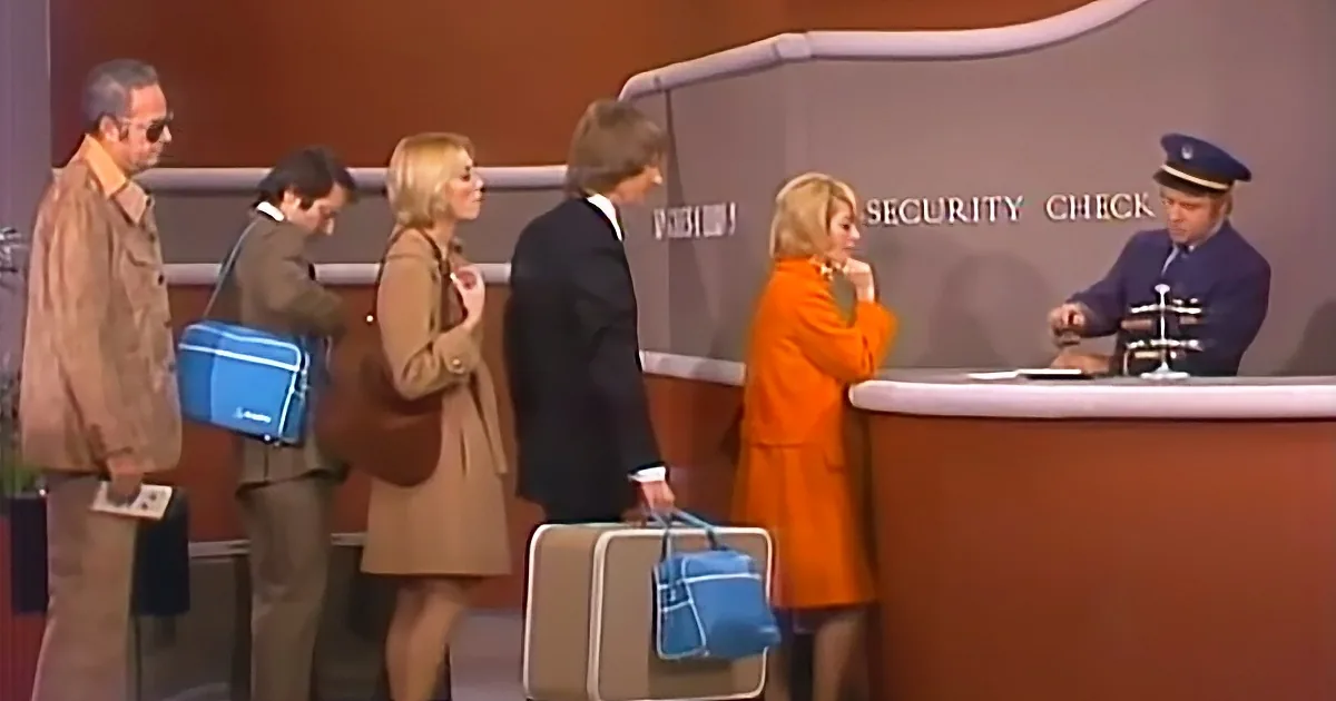 Airline Security sketch from the Carol Burnett Show