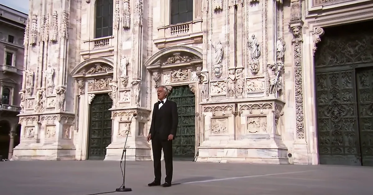 Andrea Bocelli's 'Amazing Grace' Is a Precious Easter Gift