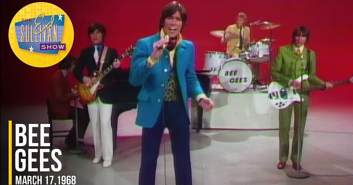 The Bee Gees Perform 'Words' on the Ed Sullivan Show