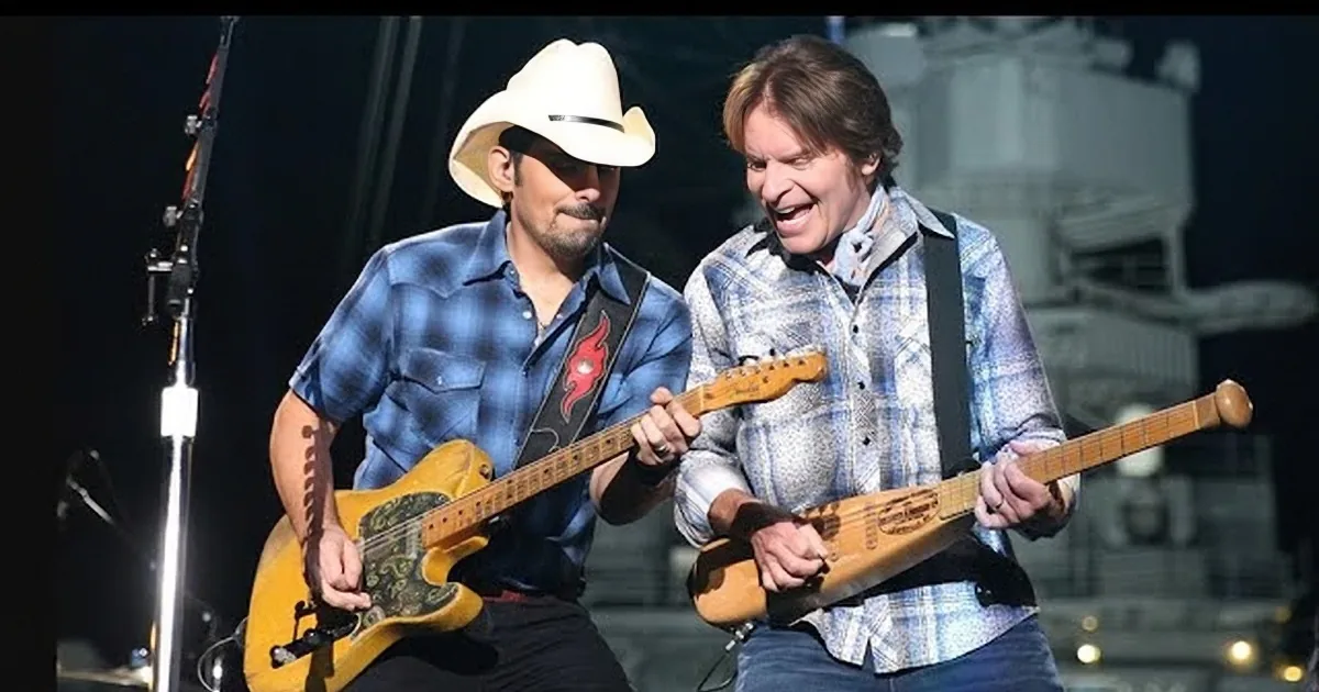 John Fogerty & Brad Paisley Singing 'Bad Moon Rising' Is the Perfect Vibe for These Crazy Times