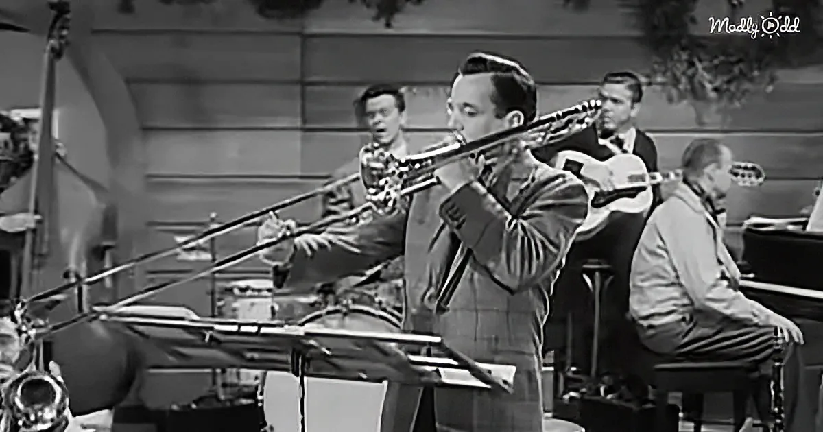Glenn Miller's Big Band performs in 1941.