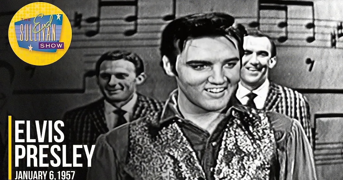 Young Elvis Presley Sings 'Don't Be Cruel' on 'Sullivan' in 1957