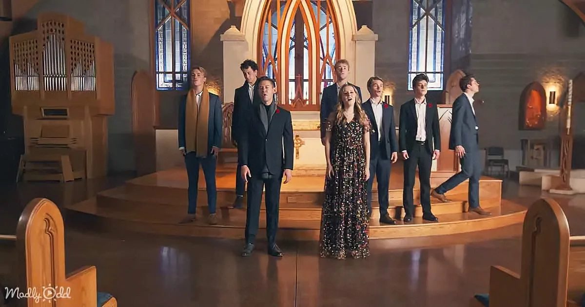 Legendary Dad & Daughter Duo Perform Epic Christmas a Cappella in Church