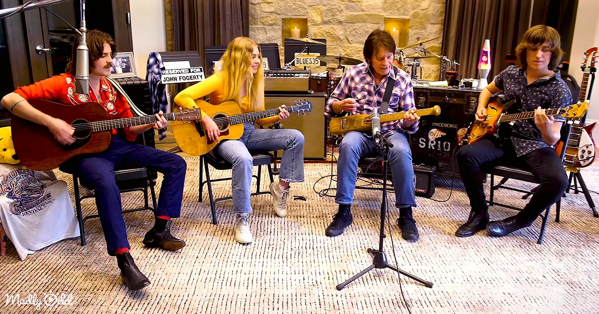 John Fogerty & His Family Rock 'Proud Mary' & More Ccr Hits in 'Tiny' Concert