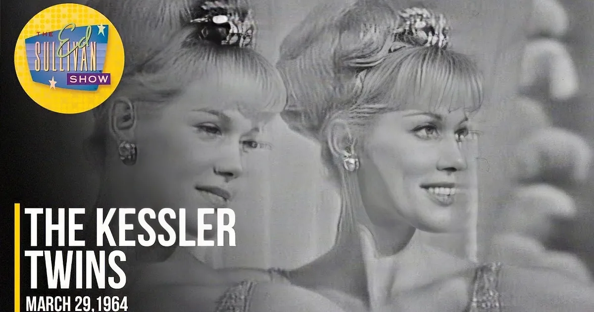 The Kessler Twins Wow Ed Sullivan''s Show With ''On How to Be Lovely'' in 1964