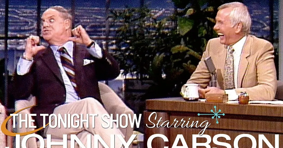 Don Rickles'' Hilarious Antics Light up Carson Tonight Show