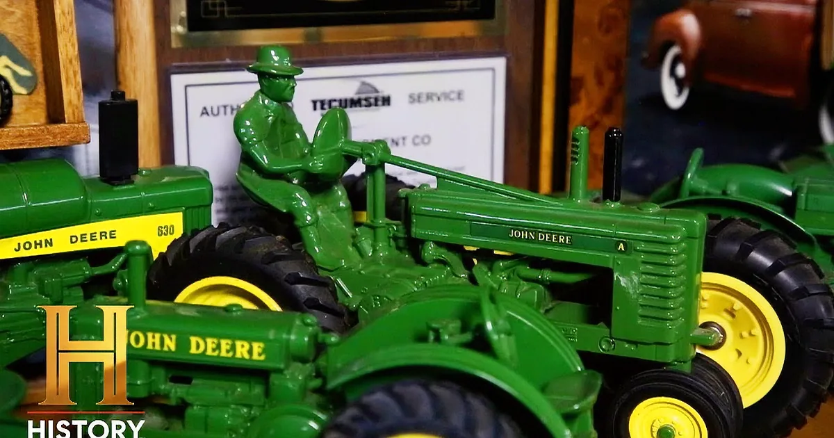 John Deere Miniatures Prove to Be Unexpected Treasures