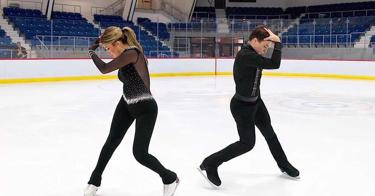 U.S. Junior Ice Dancers ''Rhythm Nation'' Janet Jackson Tribute