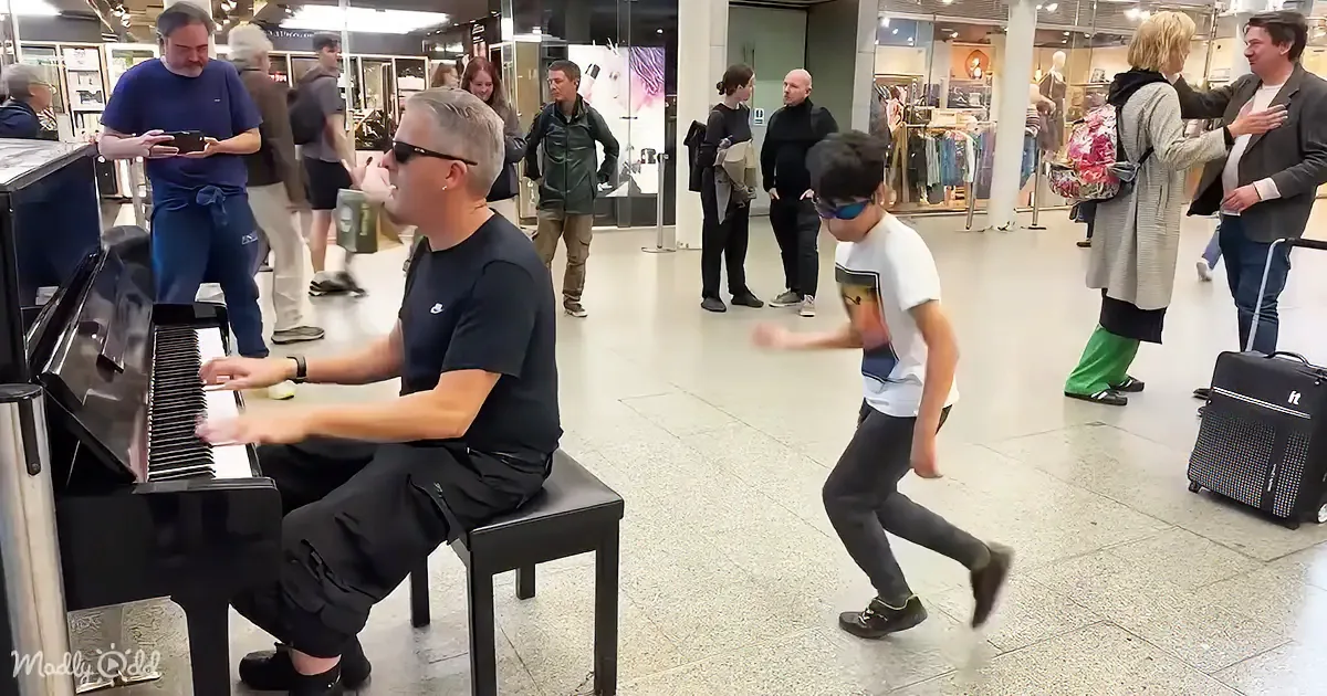 Tristan''s Dance Moves Steal the Show in Spirited Piano Livestream