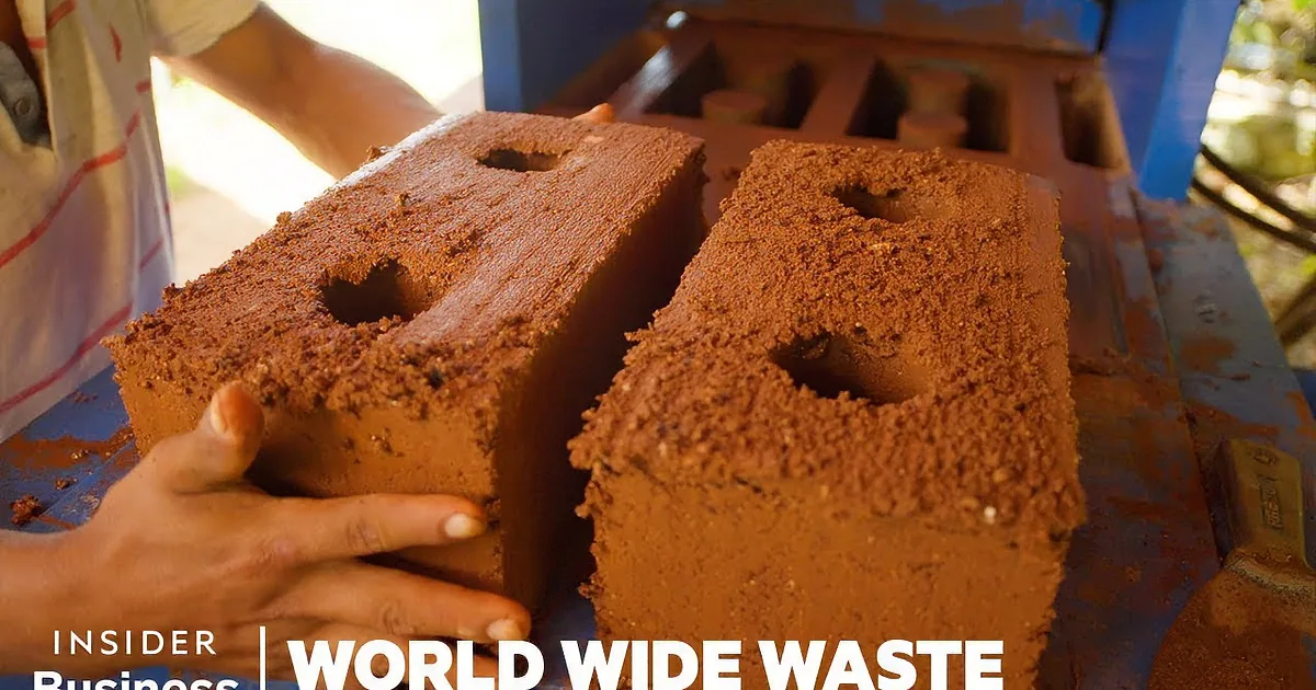 Ingenious Seaweed Bricks Clean Beaches and Build Futures