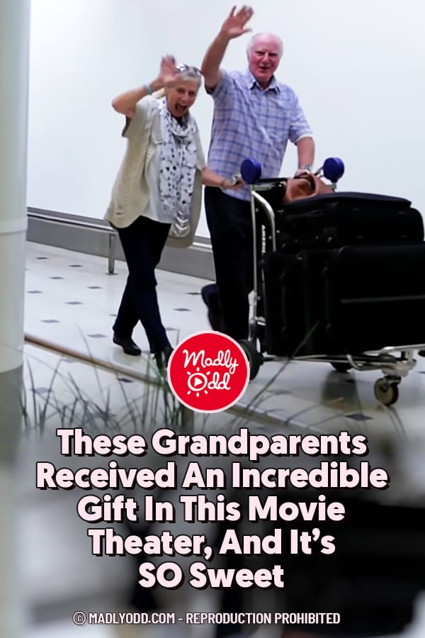 These Grandparents Received An Incredible Gift In This Movie Theater, And It\'s SO Sweet