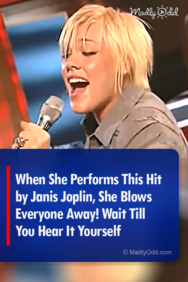 When She Performs This Hit by Janis Joplin, She Blows Everyone Away! Wait Till You Hear It Yourself