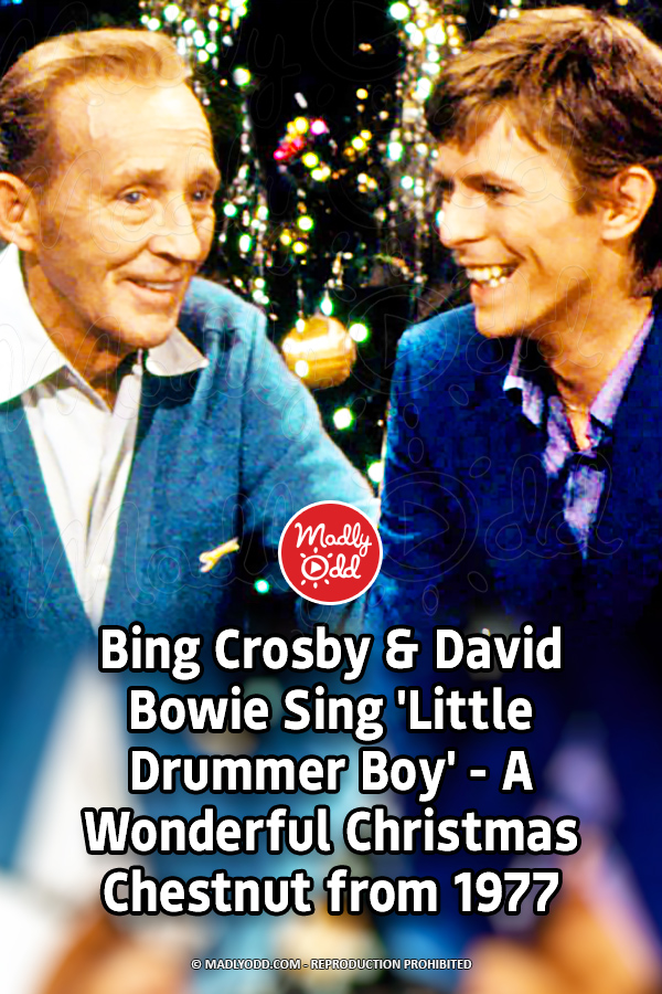 Bing Crosby & David Bowie Sing \'Little Drummer Boy\' - A Wonderful Christmas Chestnut from 1977