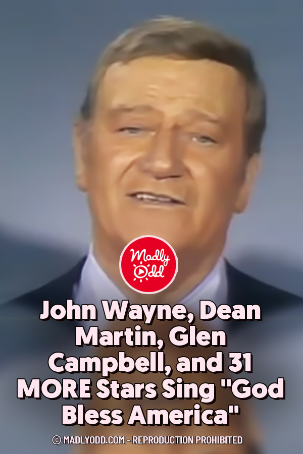 John Wayne, Dean Martin, Glen Campbell, and 31 MORE Stars Sing \