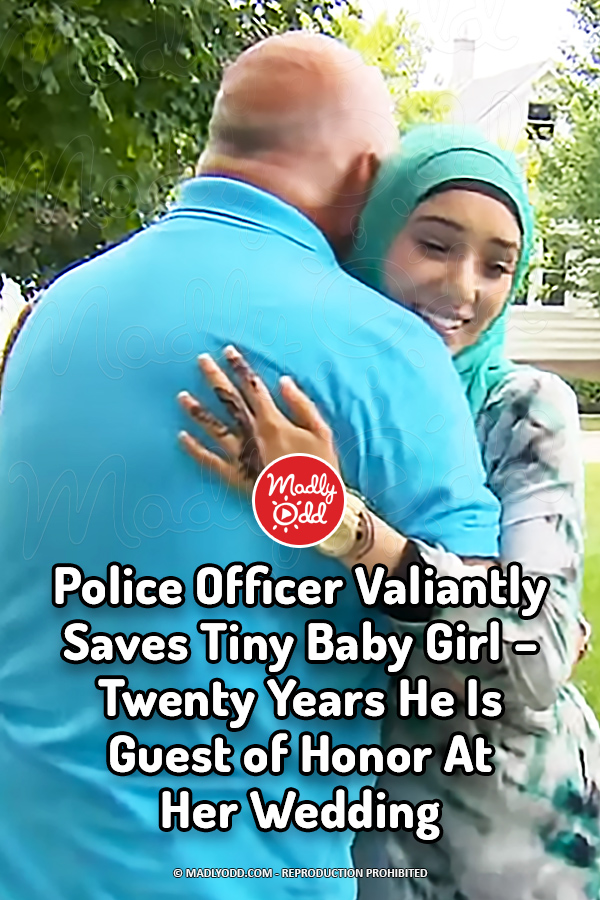 Police Officer Valiantly Saves Tiny Baby Girl – Twenty Years He Is Guest of Honor At Her Wedding