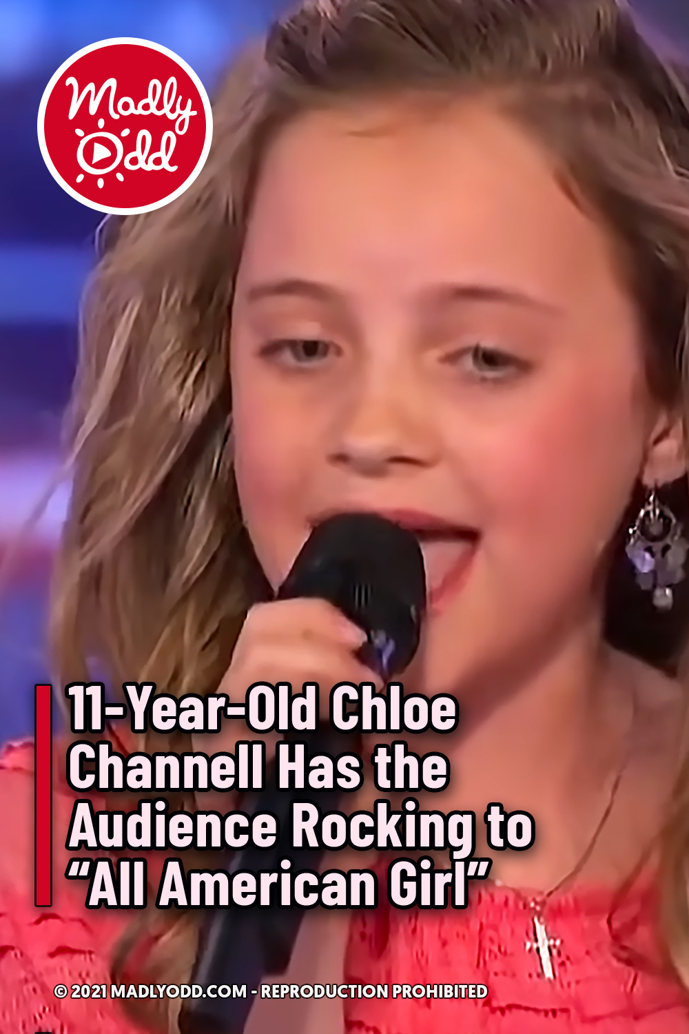 11-Year-Old Chloe Channell Has the Audience Rocking to \