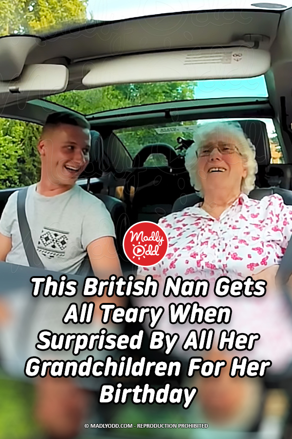 This British Nan Gets All Teary When Surprised By All Her Grandchildren For Her Birthday