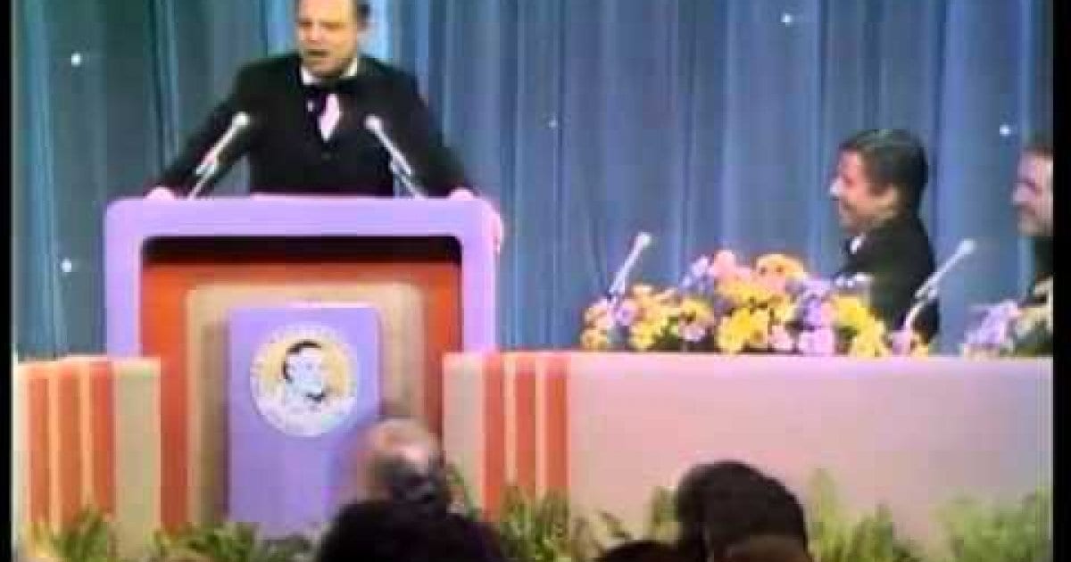Famous Insult Comic and Mr. Warmth Don Rickles Roasts Jerry Lewis… And