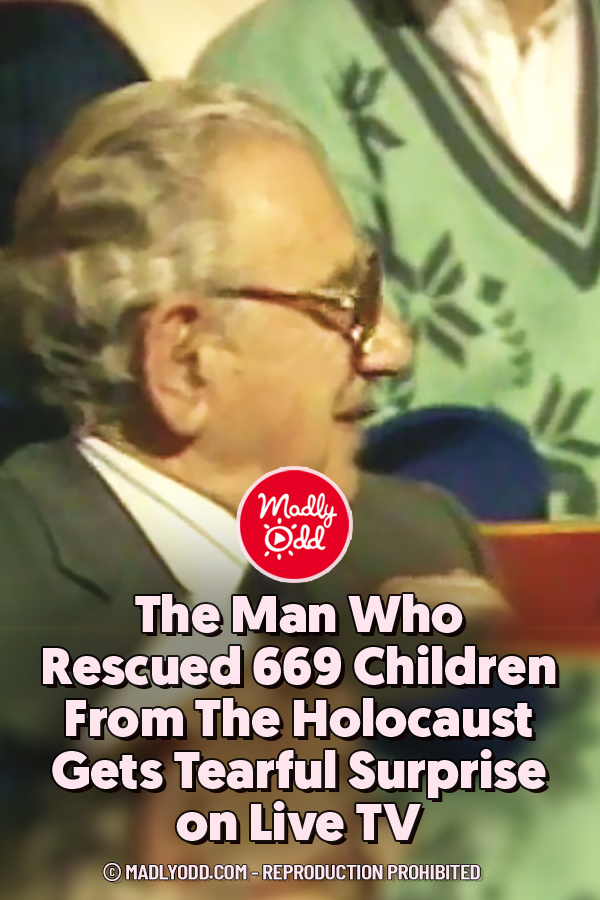 The Man Who Rescued 669 Children From The Holocaust Gets Tearful Surprise on Live TV
