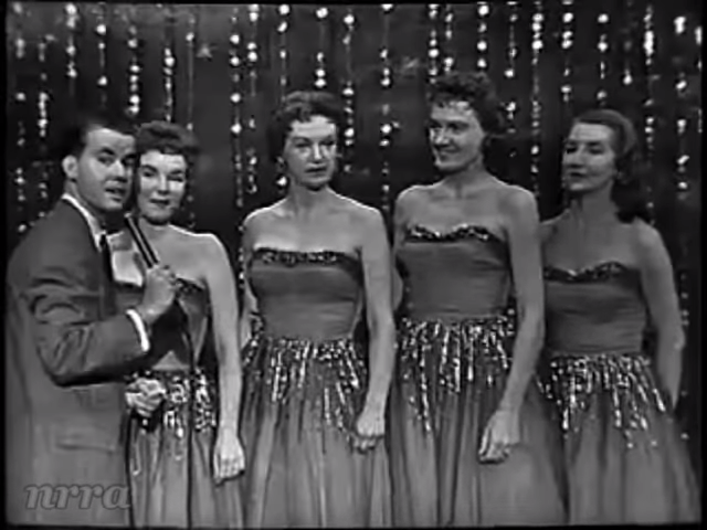 The Chordettes and Dick Clark