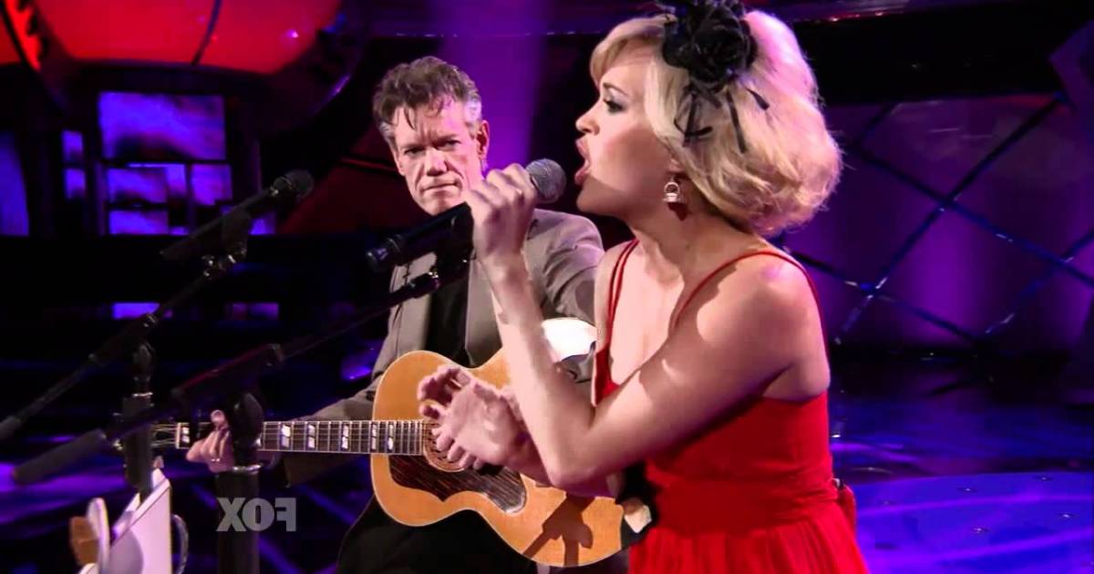 Carrie Underwood Starts Singing THIS Hit Song. And When Randy Travis