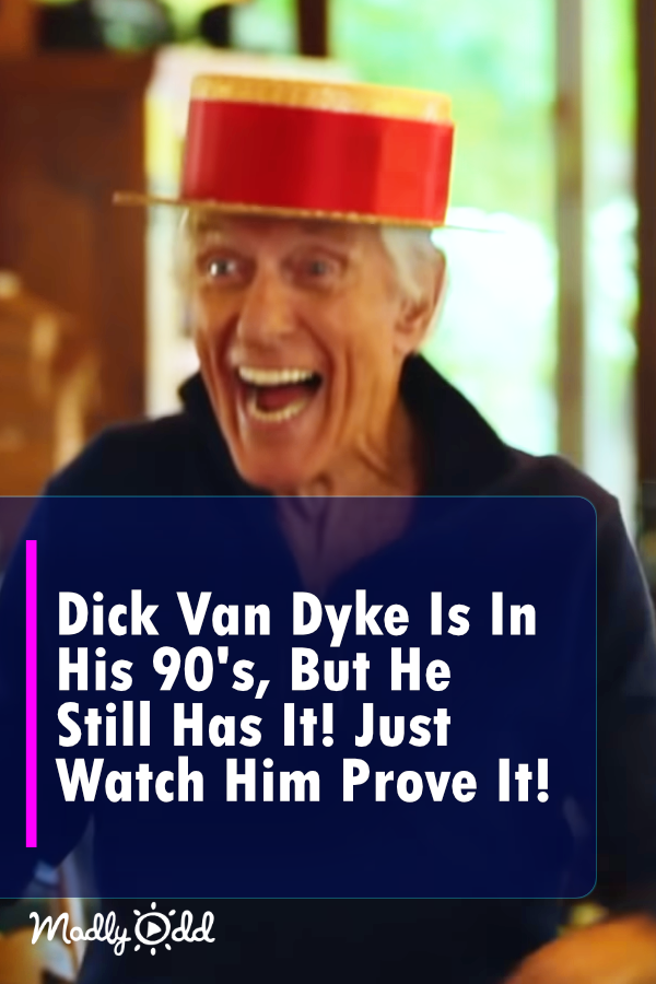 Dick Van Dyke Is In His 90\'s, But He Still Has It! Just Watch Him Prove It!