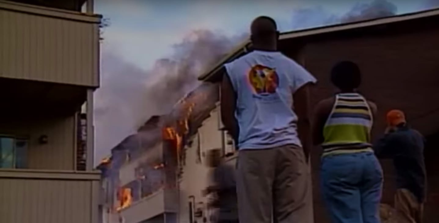 After Rescuing His Own Dog From A Burning Building, This Man Is Arrested